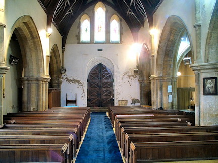 Church interior west